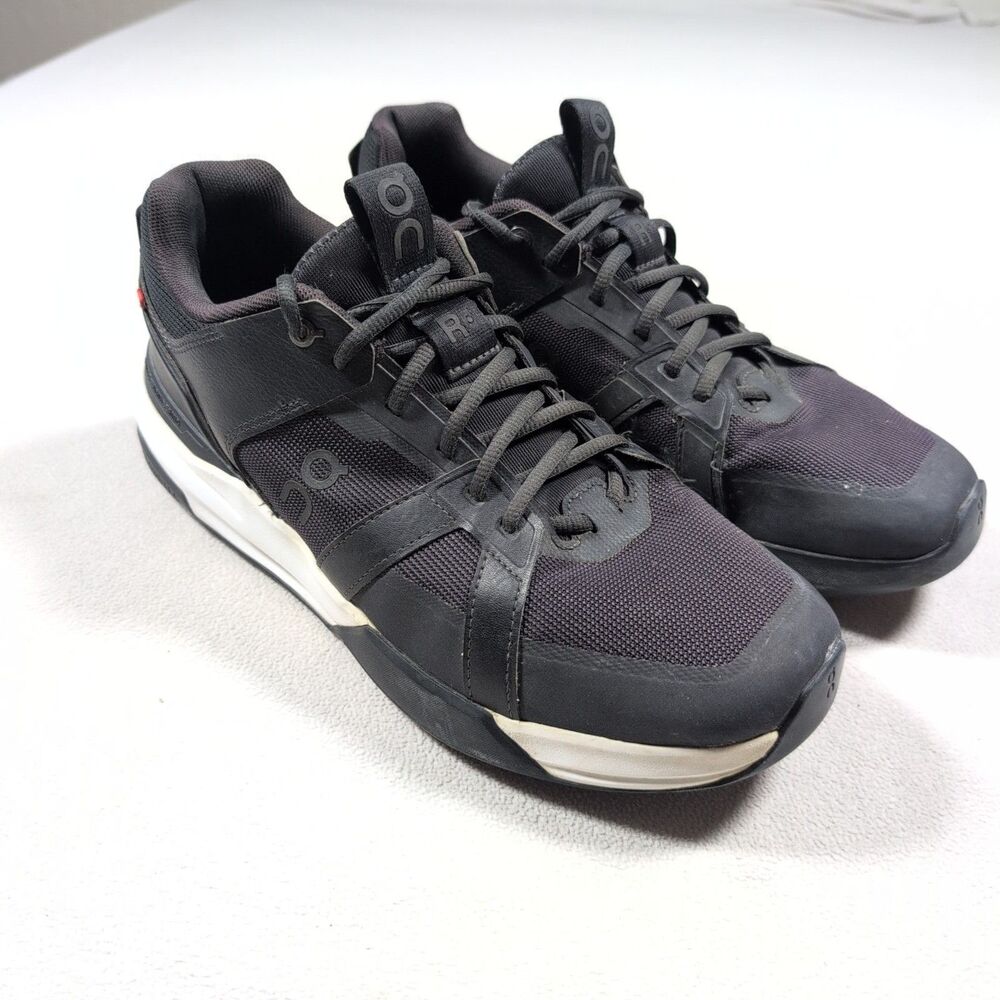 OnCloud On The Roger Clubhouse Pro Mens Size 11 Black White Tennis Shoes